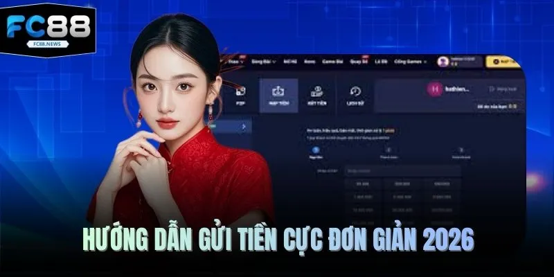 Hướng dẫn gửi tiền cực đơn giản 2026