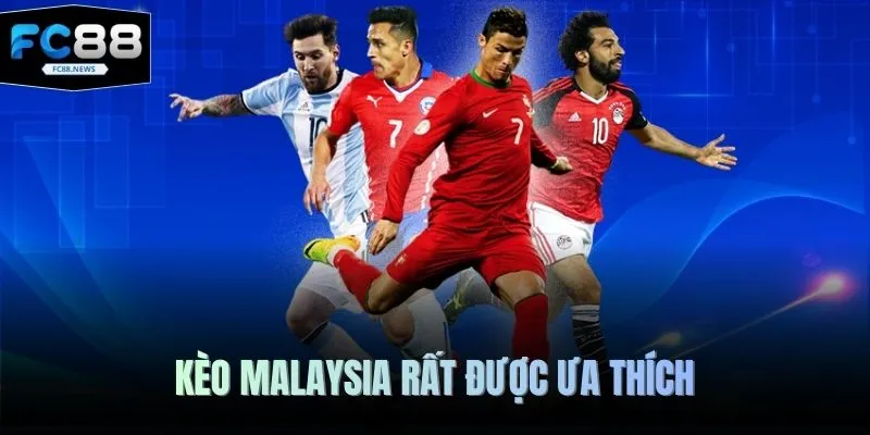 Kèo Malaysia rất được ưa thích