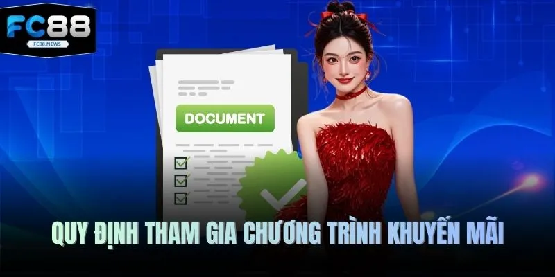 Quy định tham gia chương trình khuyến mãi